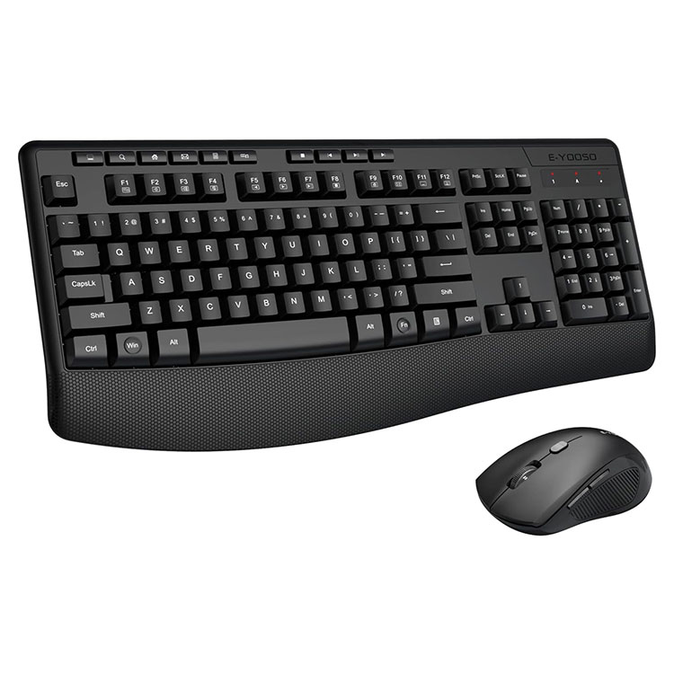 2,4-GHz-Kombination aus kabelloser Tastatur und Maus