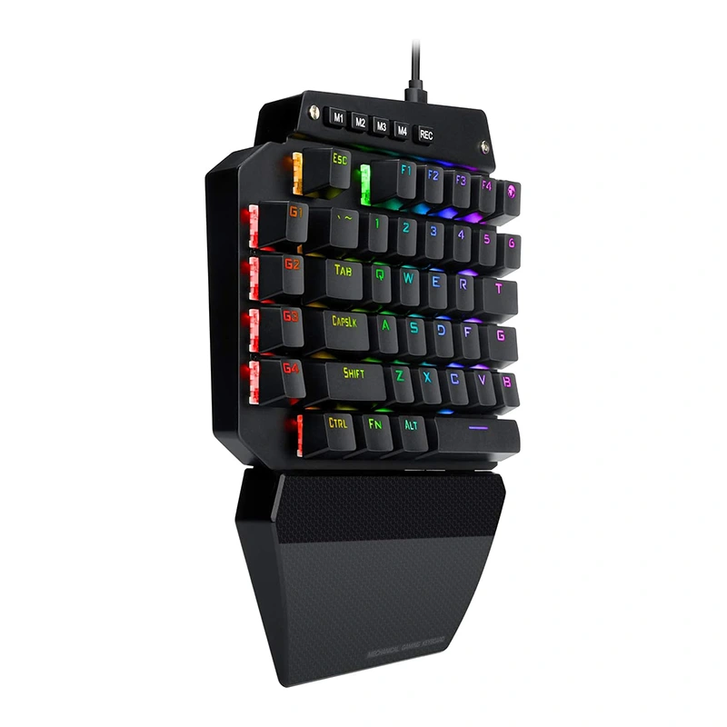 Mechanische RGB-Gaming-Tastatur mit 44 Tasten, kabelgebunden