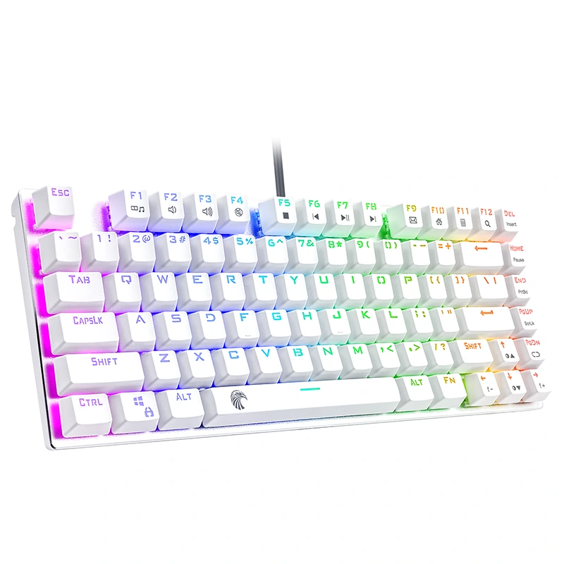 Mechanische RGB-Gaming-Tastatur mit 81 Tasten