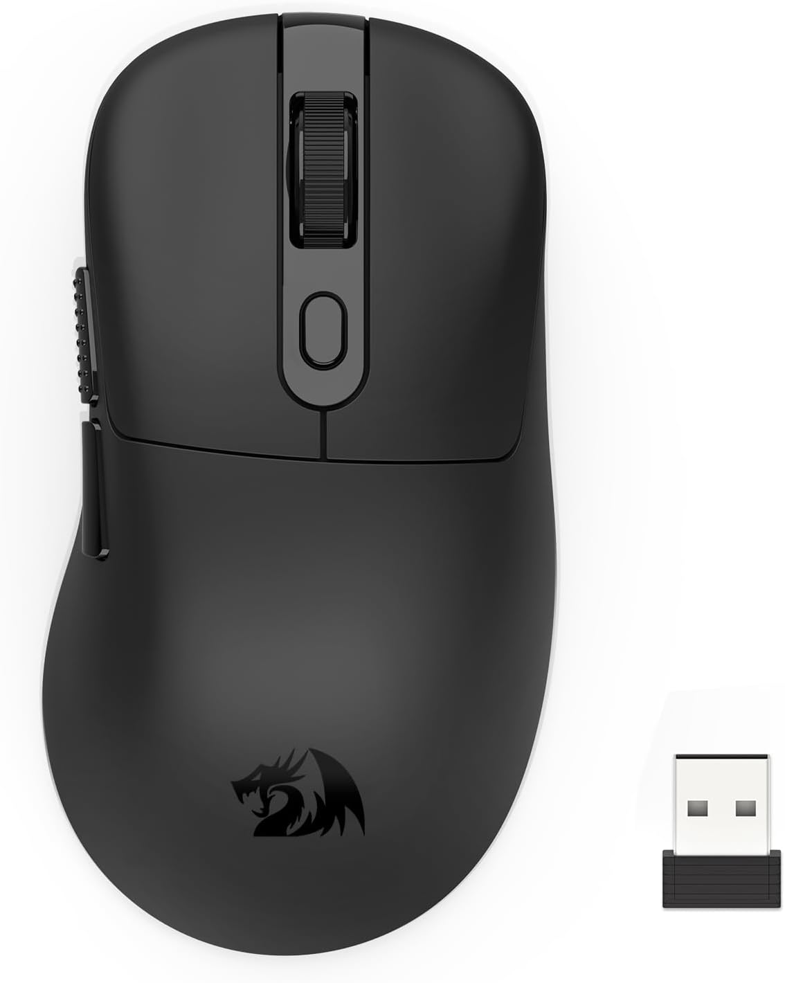 Schwarze M818 Wireless 24.000 DPI, Tri-Mode 2,4G Gaming-Maus