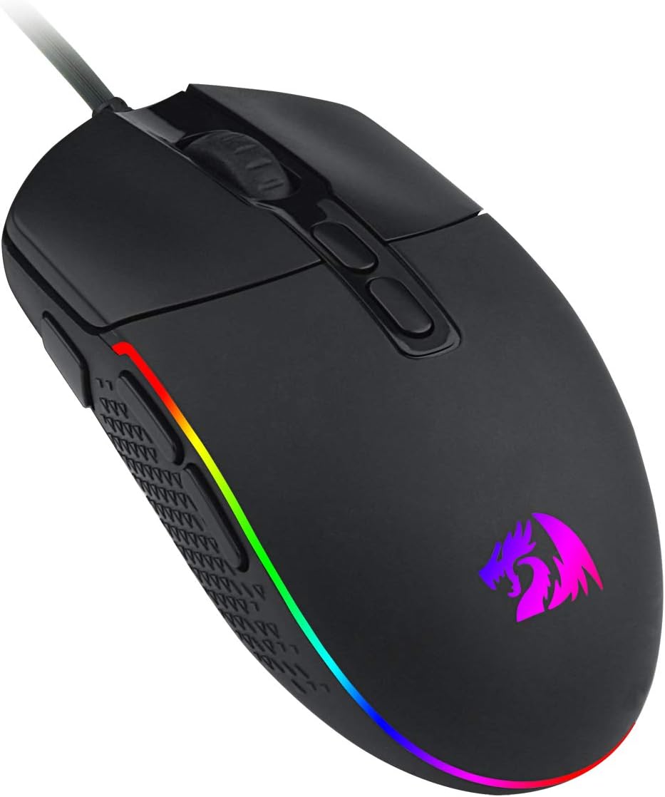 Schwarze M719 kabelgebundene Antonium RGB-Gaming-Maus