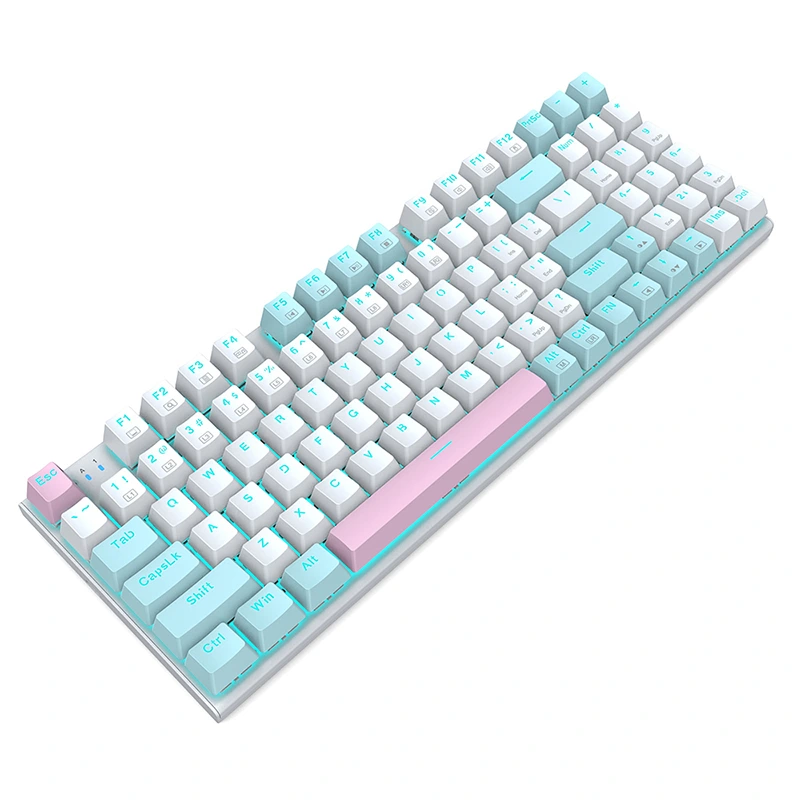 Kabelgebundene mechanische RGB-Gaming-Tastatur mit 94 Tasten